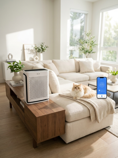 Smart HEPA Air Purifier – Pet Odors & Allergies