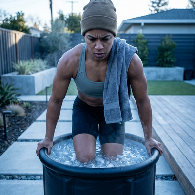 Bain de plongée à froid portable pour sportifsacc